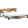 Image de Cadre De Lit Sans Matelas Métal 200x200 Cm Vidaxl