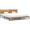 Image de Vidaxl cadre de lit sans matelas métal 200x200 cm