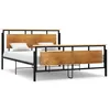Image de Cadre De Lit Sans Matelas Métal 160x200 Cm Vidaxl