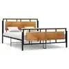 Image de Vidaxl cadre de lit sans matelas métal 160x200 cm