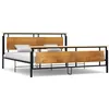 Image de Cadre De Lit Sans Matelas Métal 200x200 Cm Vidaxl