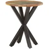 Image de Table D'appoint 48x48x56 Cm Bois De Récupération Massif Vidaxl