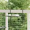 Image de Table De Balcon Noir 60x40 Cm Acier Vidaxl