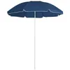 Image de Parasol De Jardin Avec Mât En Acier Bleu 180 Cm Vidaxl