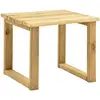 Image de Table De Transat 30x30x26 Cm Bois De Pin Imprégné Vidaxl