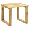 Image de Table de transat - VIDAXL - Bois de pin imprégné - Vert - Rectangulaire - Extérieur
