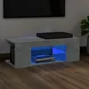 Image de vidaXL Meuble TV avec Lumières LED Armoire de Télévision Meuble Télé de Salon Armoire Basse Salle de Séjour Intérieur 804242