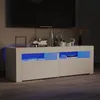 Image de vidaXL Meuble TV avec Lumières LED Armoire de Télévision Meuble Télé de Salon Armoire Basse Salle de Séjour Intérieur 804355