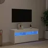 Image de vidaXL Meuble TV avec Lumières LED Armoire de Télévision Meuble Télé de Salon Armoire Basse Salle de Séjour Intérieur 804382
