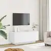 Image de Meuble Tv Blanc 100x35x40 Cm Aggloméré Vidaxl