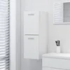 Image de vidaXL Armoire de salle de bain Blanc 30x30x80 cm Aggloméré