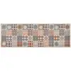 Image de Tapis De Cuisine Lavable Couleur Mosaïque 60x180 Cm Vidaxl