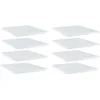 Image de vidaXL Panneaux de bibliothèque 8 pcs blanc brillant bois d’ingénierie 805197