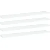 Image de Panneaux De Bibliothèque 4 Pcs Blanc Bois D’ingénierie Vidaxl