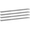 Image de Panneaux De Bibliothèque 4 Pcs Gris Béton Bois D’ingénierie Vidaxl