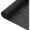 Image de vidaXL Filet brise-vue Noir 3 6x25 m PEHD 75 g/m² 149333