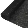 Image de vidaXL Filet Brise-vue Filet dOmbrage Filet dIntimité Pare-vue de Jardin Terrasse Balcon Extérieur Perméable au Vent Noir 149356