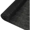 Image de Filet dintimité en PEHD - vidaXL - 15x50 m - Noir - Résistant aux UV - Perméable au vent - Découpable - 195 g/m²