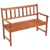 Image de Vidaxl banc de jardin avec coussin 120 cm bois d'acacia massif