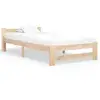 Image de Cadre De Lit Sans Matelas Bois Massif De Pin 100x200 Cm Vidaxl