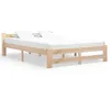 Image de Cadre De Lit Sans Matelas Bois Massif De Pin 140x200 Cm Vidaxl