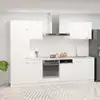 Image de Ensemble De 7 Meubles De Cuisine "lyon" En Bois D'ingénierie Blanc Vidaxl