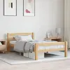 Image de Cadre De Lit Sans Matelas Bois De Pin Massif 90x200 Cm Vidaxl