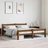 Image de vidaXL Cadre de lit sans matelas marron miel pin massif 160x200 cm 322079