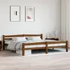 Image de Cadre De Lit Sans Matelas Marron Miel Bois Pin Massif 200x200cm Vidaxl