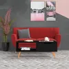 Image de Table Basse Noir 100x49,5x43 Cm Bois D'ingénierie Vidaxl