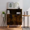 Image de vidaXL Buffet chêne fumé 60x30x72 cm bois dingénierie 326830