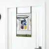 Image de Miroir De Porte Noir 40x60 Cm Verre Et Aluminium Vidaxl