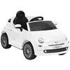 Image de Voiture électrique pour enfants - VIDAXL - Fiat 500 - Blanc - 3-6 ans - Télécommande incluse