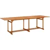 Image de Table À Dîner De Jardin 280x90x75 Cm Bois D'acacia Massif Vidaxl
