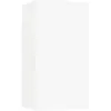 Image de Meuble Tv Blanc 30,5x30x60 Cm Bois D’ingénierie Vidaxl