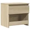 Image de Vidaxl table de chevet chêne sonoma 40x30x39 cm aggloméré