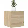 Image de Meuble Tv Mural Chêne Sonoma 30,5x30x30 Cm Vidaxl