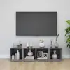 Image de Meubles Tv 4 Pcs Gris Béton 37x35x37 Cm Bois D’ingénierie Vidaxl