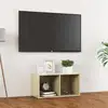 Image de Meuble Tv Chêne Sonoma 72x35x36,5 Cm Bois D’ingénierie Vidaxl