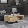Image de Table Basse Chêne Sonoma 90x60x35 Cm Bois D'ingénierie Vidaxl