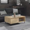 Image de vidaXL Table basse chêne sonoma 90x60x35 cm bois dingénierie 806007