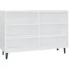 Image de Buffet Blanc 103,5x35x70 Cm Bois D'ingénierie Vidaxl