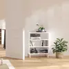 Image de Buffet Blanc 57x35x70 Cm Bois D’ingénierie Vidaxl