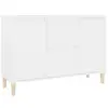 Image de Vidaxl buffet blanc 101x35x70 cm bois d'ingénierie