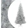 Image de Sapin De Noël Artificiel Avec Support Argenté 240 Cm Pet Vidaxl