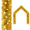 Image de Guirlande De Noël Avec Lumières Led 5 M Doré Vidaxl