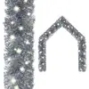 Image de Guirlande De Noël Avec Lumières Led 10 M Argenté Vidaxl