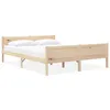 Image de vidaXL Cadre de lit sans matelas bois massif de pin 140x200 cm 322099