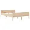 Image de Vidaxl cadre de lit sans matelas bois massif de pin 160x200 cm