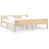 Image de Cadre De Lit Sans Matelas Bois Massif De Pin 180x200 Cm Vidaxl